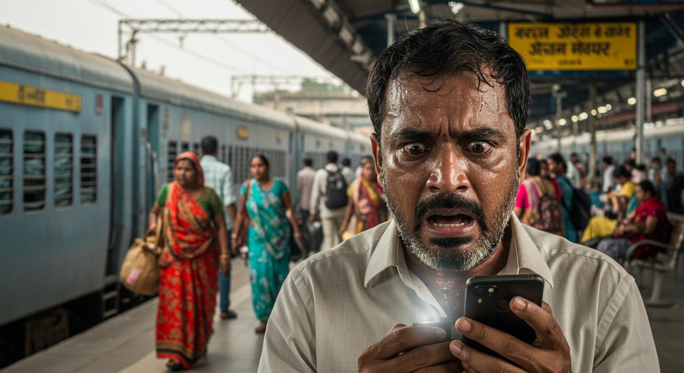 Uttar Pradesh: Mobile Stolen From Railway Station, Thief Then Sent A Message That Left The Victim In A Cold Sweat!