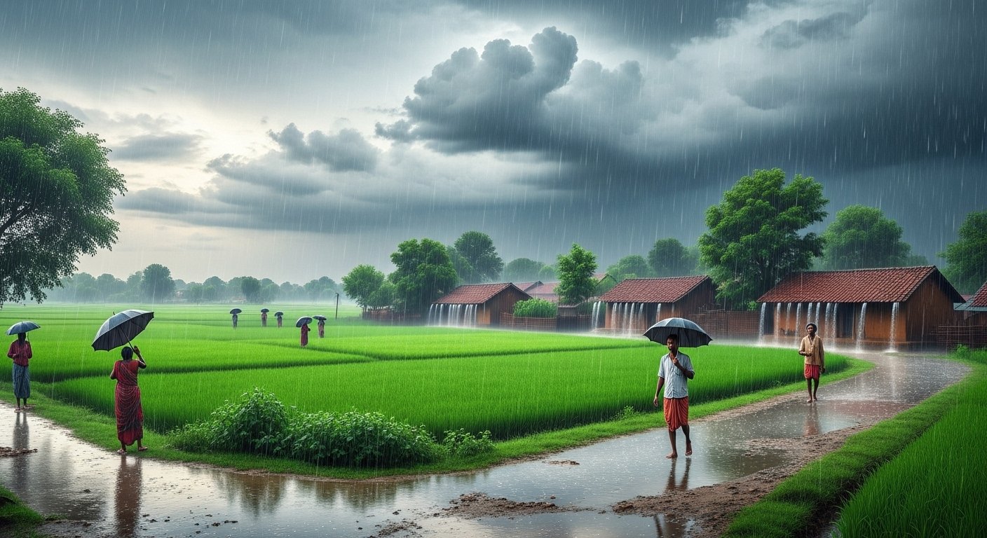 Good News in UP! Monsoon to Reactivate from August 21, Bay of Bengal System to Bring Heavy Rains to These Districts