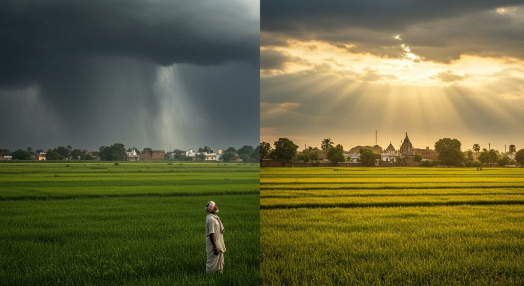 Big Update on UP Monsoon: Rain to Decrease from Tomorrow; Know Which Districts Are on Alert and the Full Forecast
