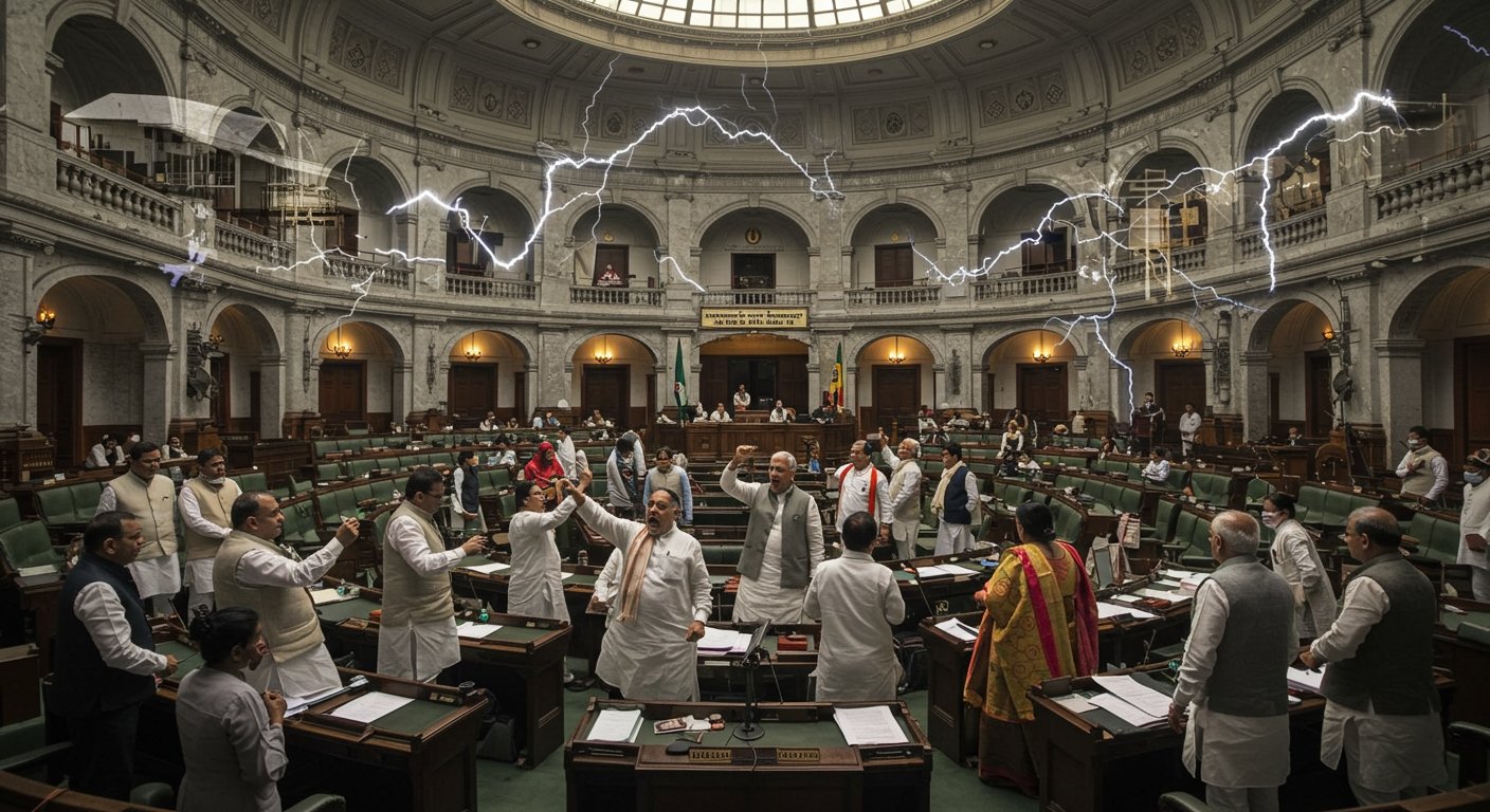 UP Assembly Monsoon Session: Begins Tomorrow, Protests Over School Mergers, All-Out Battle Over Power Privatization!