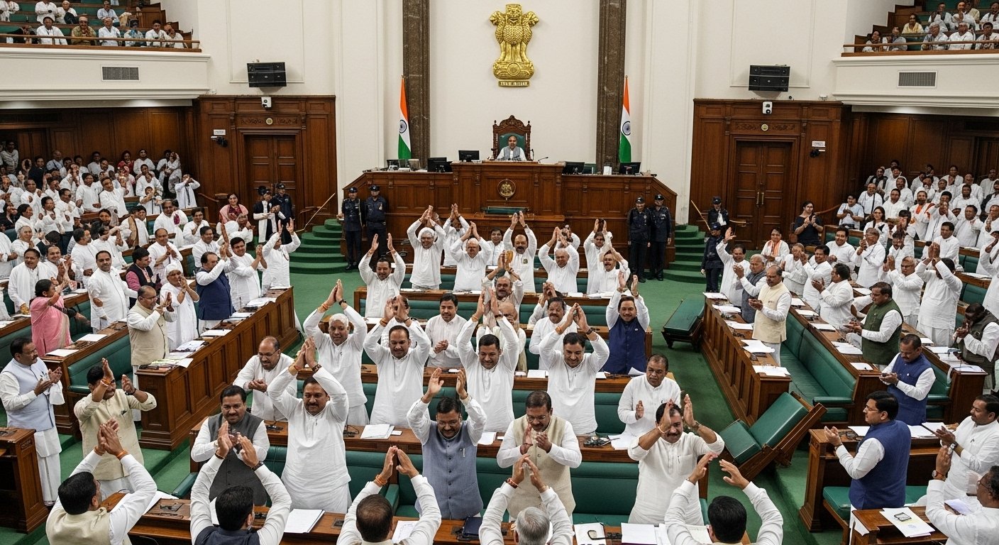 UP Assembly Monsoon Session: Opposition's Uproar Over Fatehpur Incident, Claps Resonated In The House Over Shubhanshu Shukla's Success
