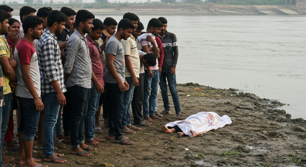 Moradabad: Bareilly Youth Drowns in Karula River While Bathing with Friends, Body Found Two Hours Later, Grief Grips Area