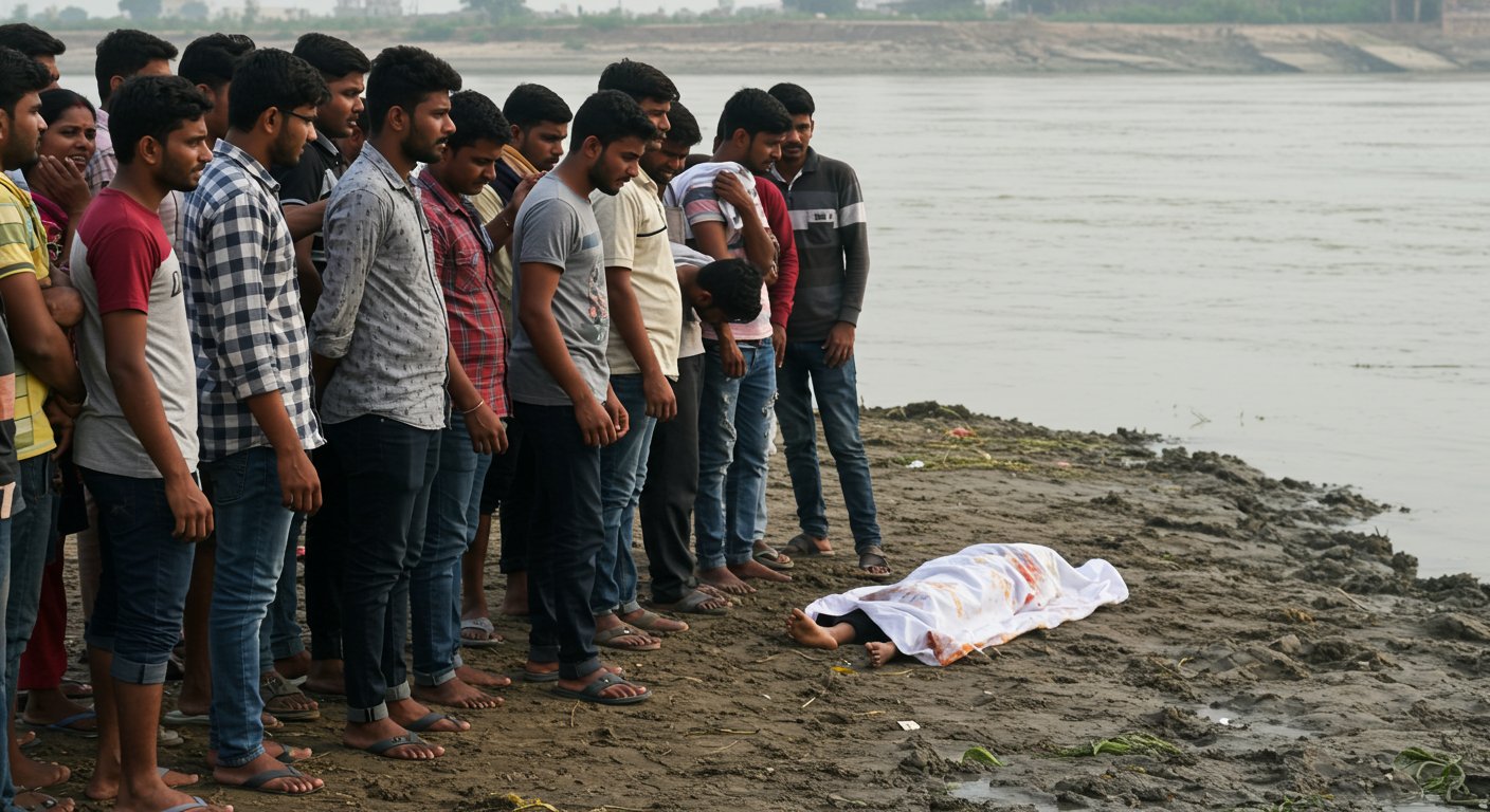 Moradabad: Bareilly Youth Drowns in Karula River While Bathing with Friends, Body Found Two Hours Later, Grief Grips Area