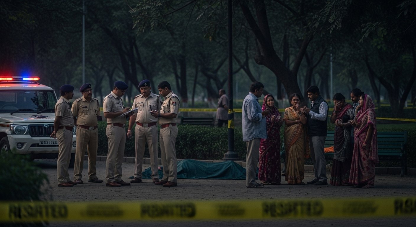 Sensation in Moradabad: Municipal Worker Shot Dead Near Herbal Park, Relatives Being Questioned