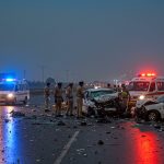 Grief in Moradabad: Two major road accidents in 24 hours, three including a teenager killed, chaos on Lucknow-Delhi Highway.