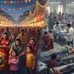 Moradabad: Pakoras turn disastrous at Phool Dol Fair, over 100 fall ill, hospital in chaos.