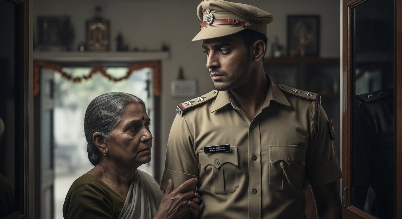 UP: 'Mom... today my heart feels uneasy' - He said this before going on duty; History-sheeter crushed constable with car
