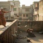 Viral Video: Mother-in-law pelts daughter-in-law with stones from roof; a spine-chilling incident.
