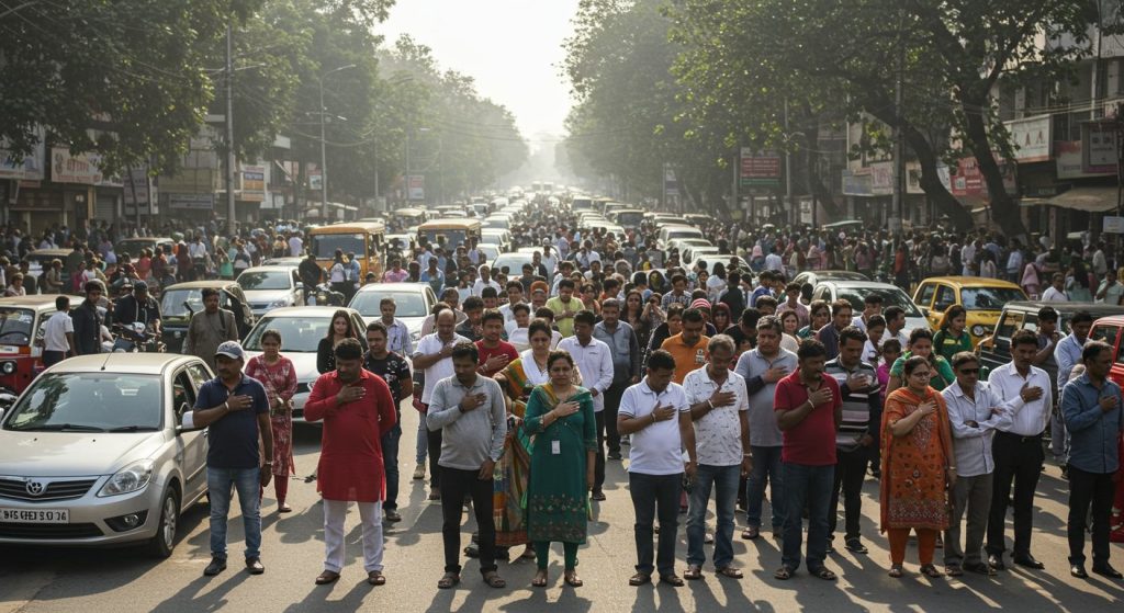 A New Chapter of Patriotism in Aligarh: City to Halt at 35 Intersections at 10 AM, 'Jana Gana Mana' to Resound Simultaneously