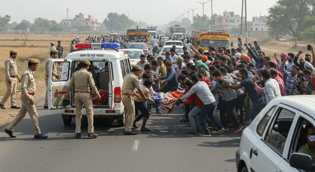 Shocking Incident Over Rs 200: Relatives Threw Body From Moving Ambulance, Ruckus On Highway, Police Took Control