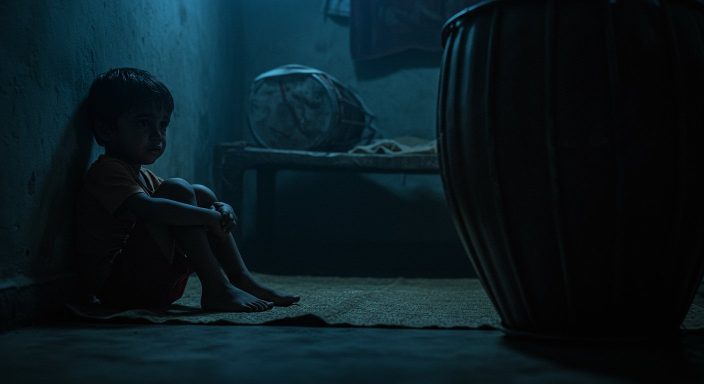 'When Dad ran to hit, Mom...' Then 'Uncle' hit and put her in a drum; Innocent child recounts horrific tale of mother's murder.