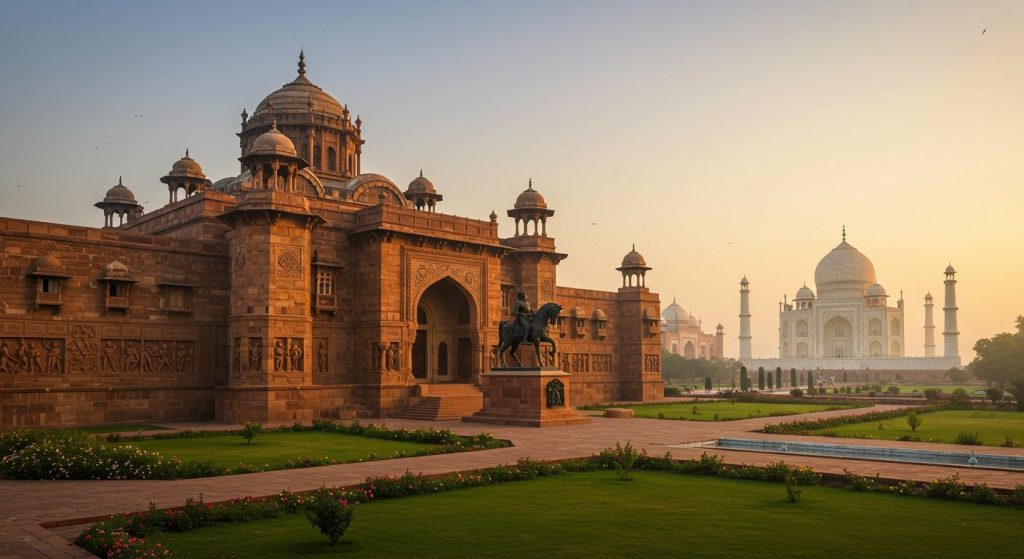 Chhatrapati Shivaji's Grand Museum to be Built Near Taj Mahal: Find Out Why This Plan is in Discussion