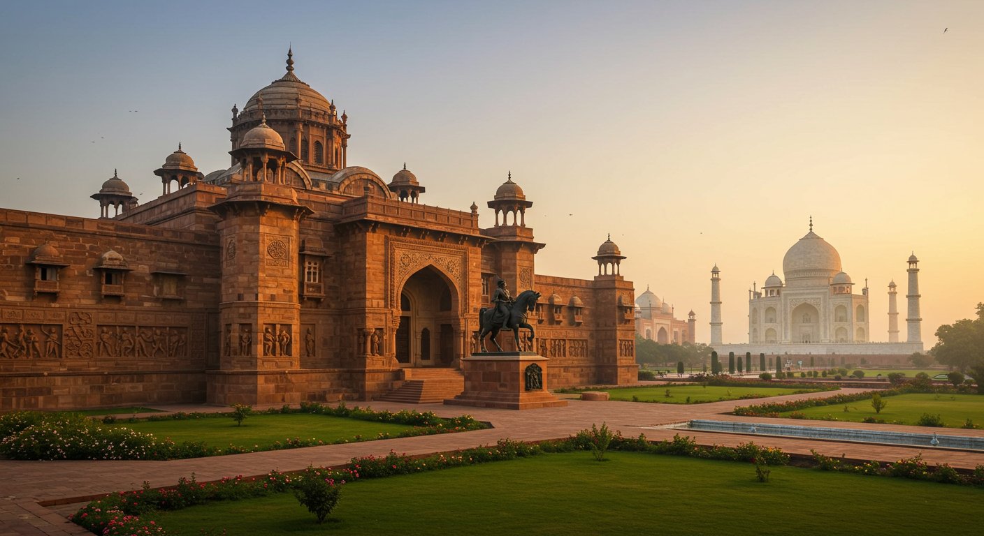 Chhatrapati Shivaji's Grand Museum to be Built Near Taj Mahal: Find Out Why This Plan is in Discussion