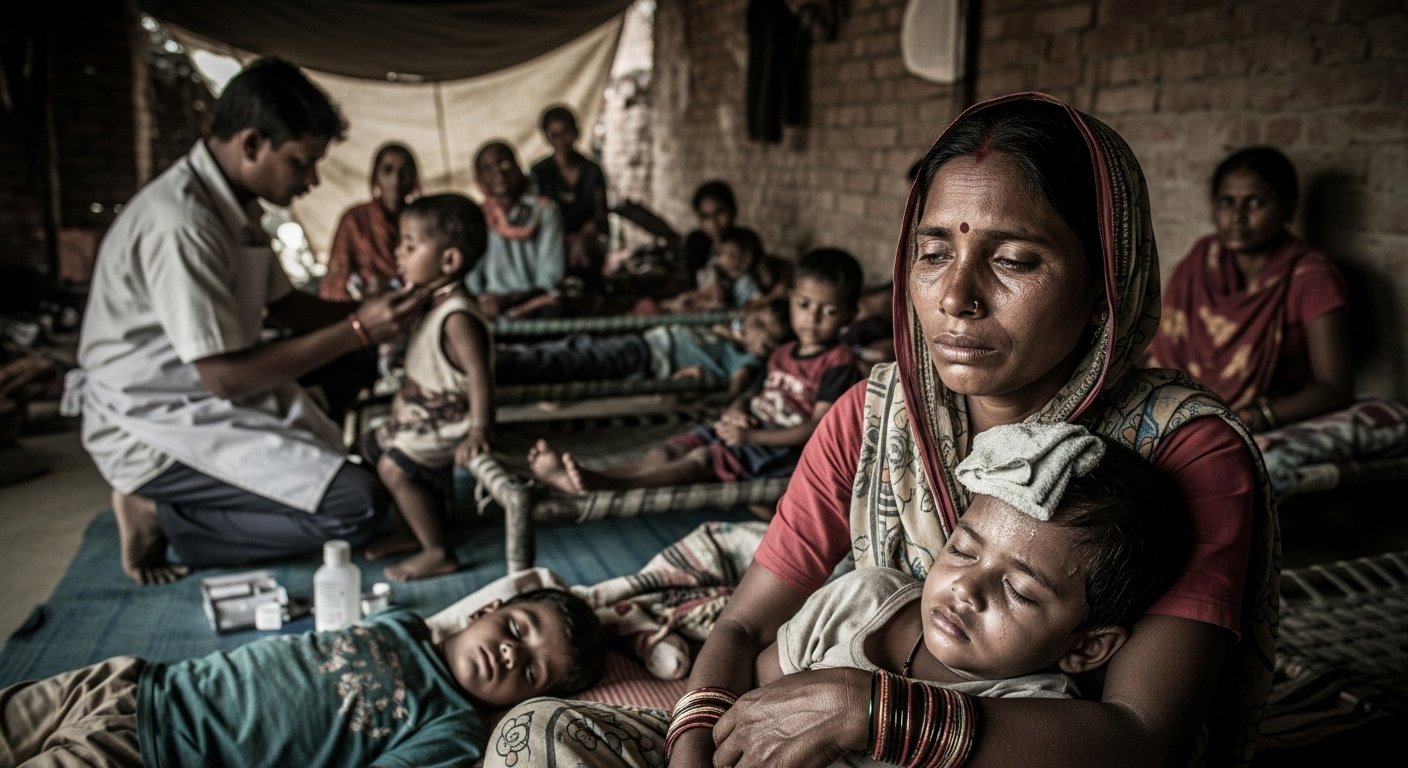 Mysterious Fever Outbreak in Uttar Pradesh: Three Children Dead in Three Days, Over 150 Ill