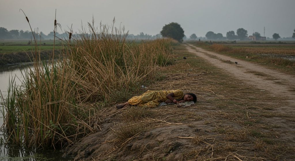 UP: Neighbor's heinous act, daughter terrified, police also didn't listen; dead body found by canal.