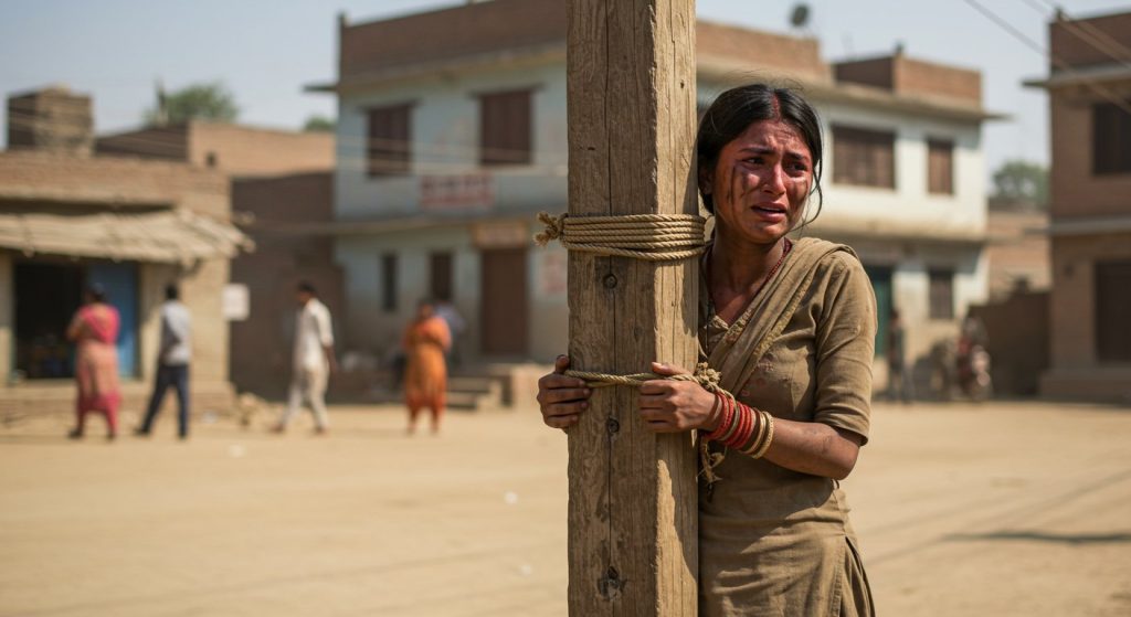 UP: 'Mistaken for Thief, Beaten Beyond Limits,' Brutal Scene on Nepali Woman Tied to Pole