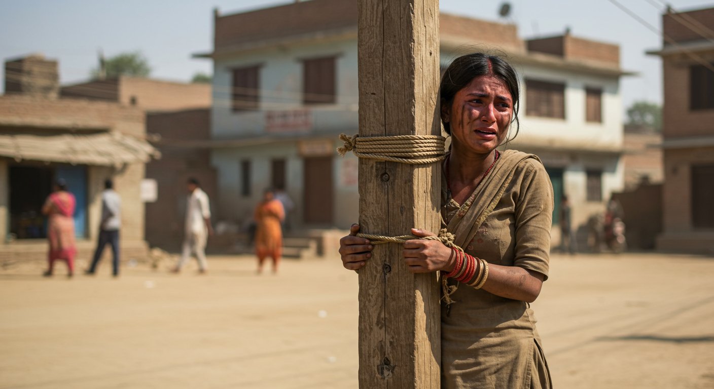UP: 'Mistaken for Thief, Beaten Beyond Limits,' Brutal Scene on Nepali Woman Tied to Pole
