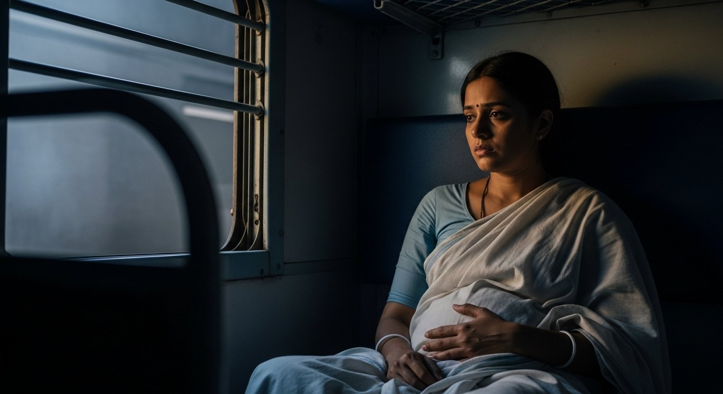 A night spent with a stranger on a train, now woman makes shocking revelation about child's father!