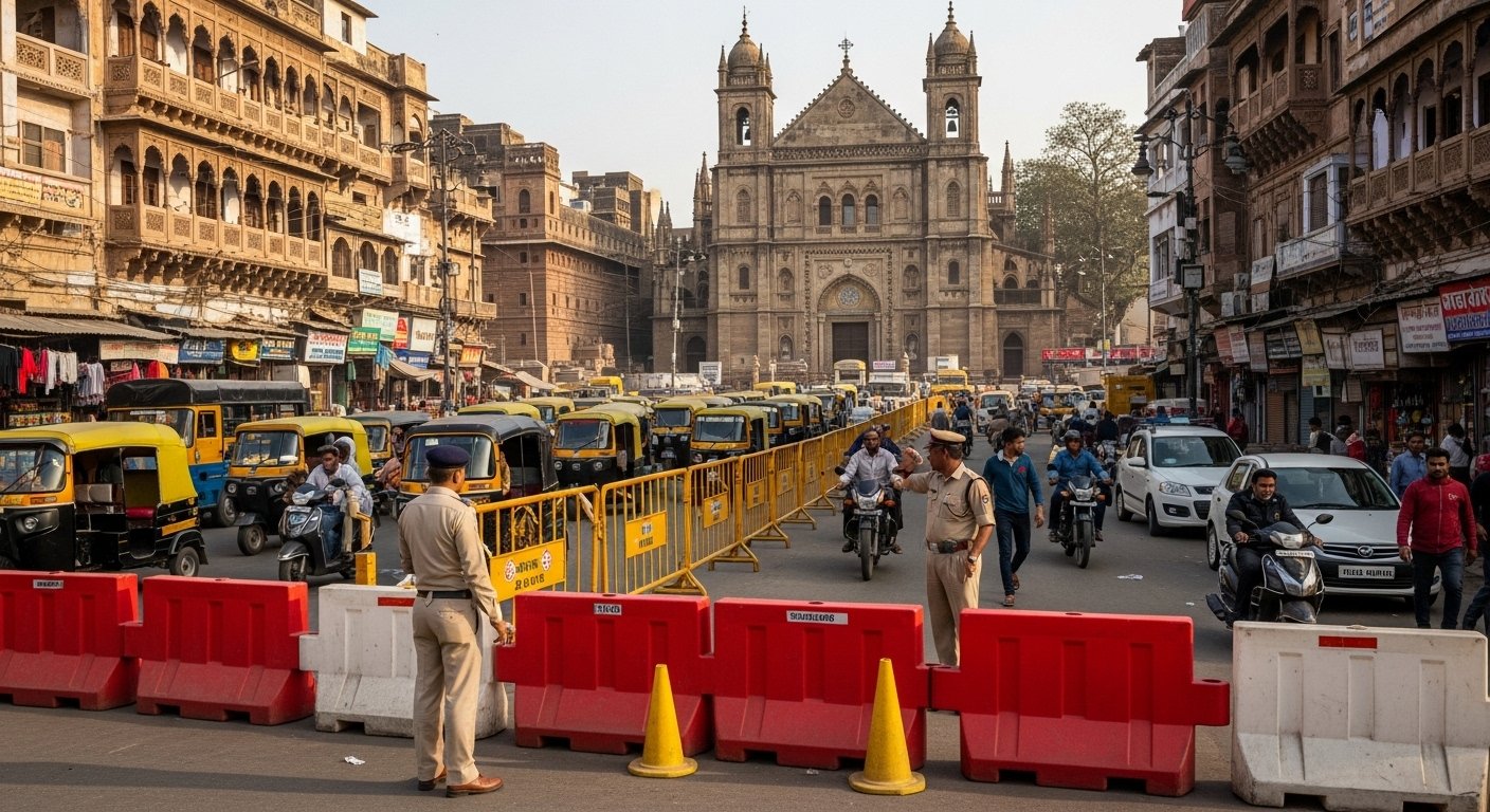 Kashi Traffic Alert: Road Near Church to Be Closed For 15 Days From August 28; Know The Reason And Alternate Routes