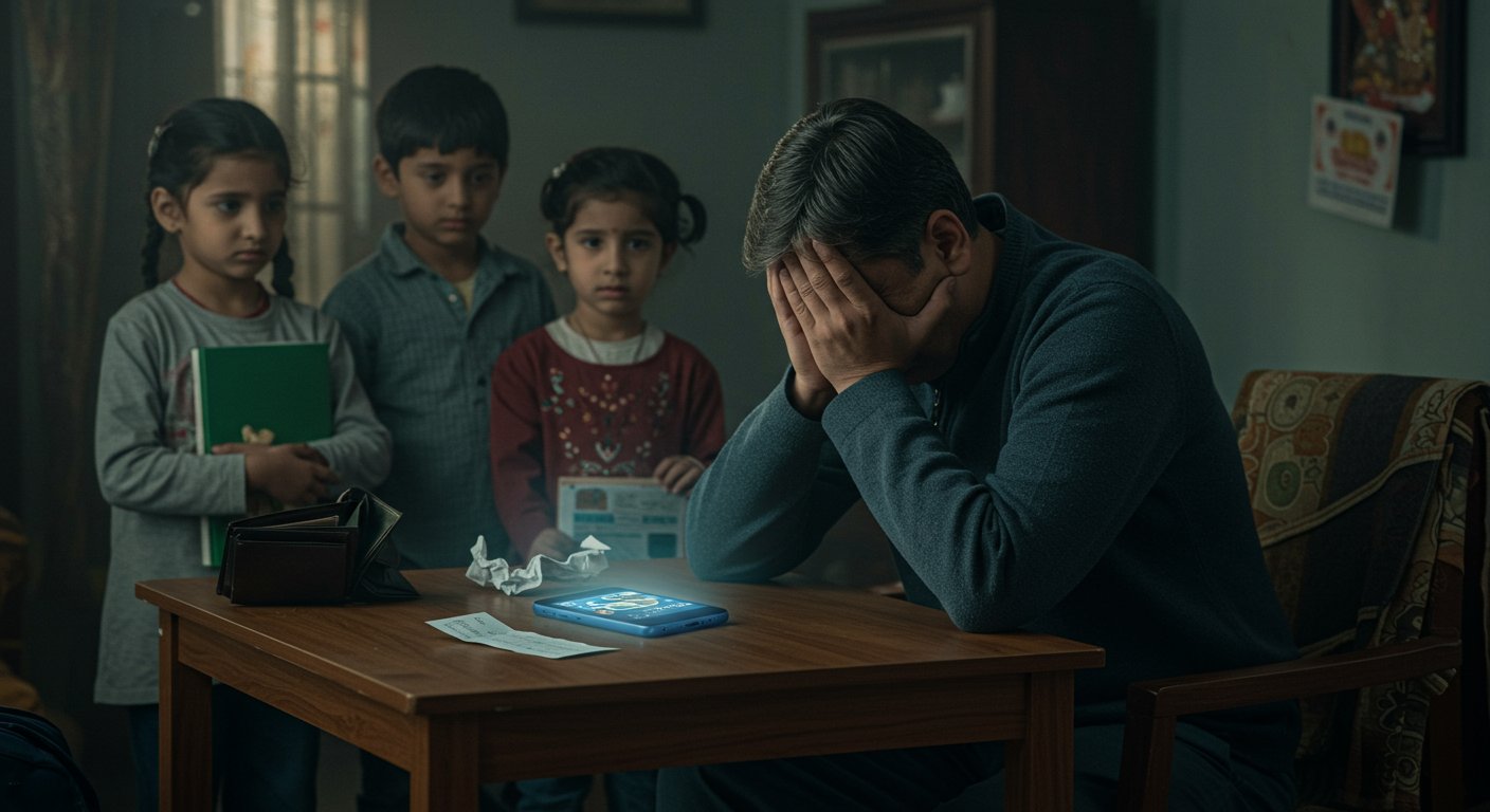 UP: Teacher Loses ₹1.25 Crore to Online Game Addiction, No Money Left Even for Children's Fees