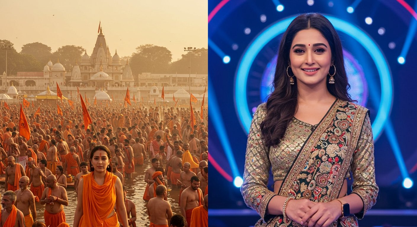 Not only Monalisa, but this beauty's luck also shone at Mahakumbh; now she's flaunting her charm in 'Bigg Boss 19'.