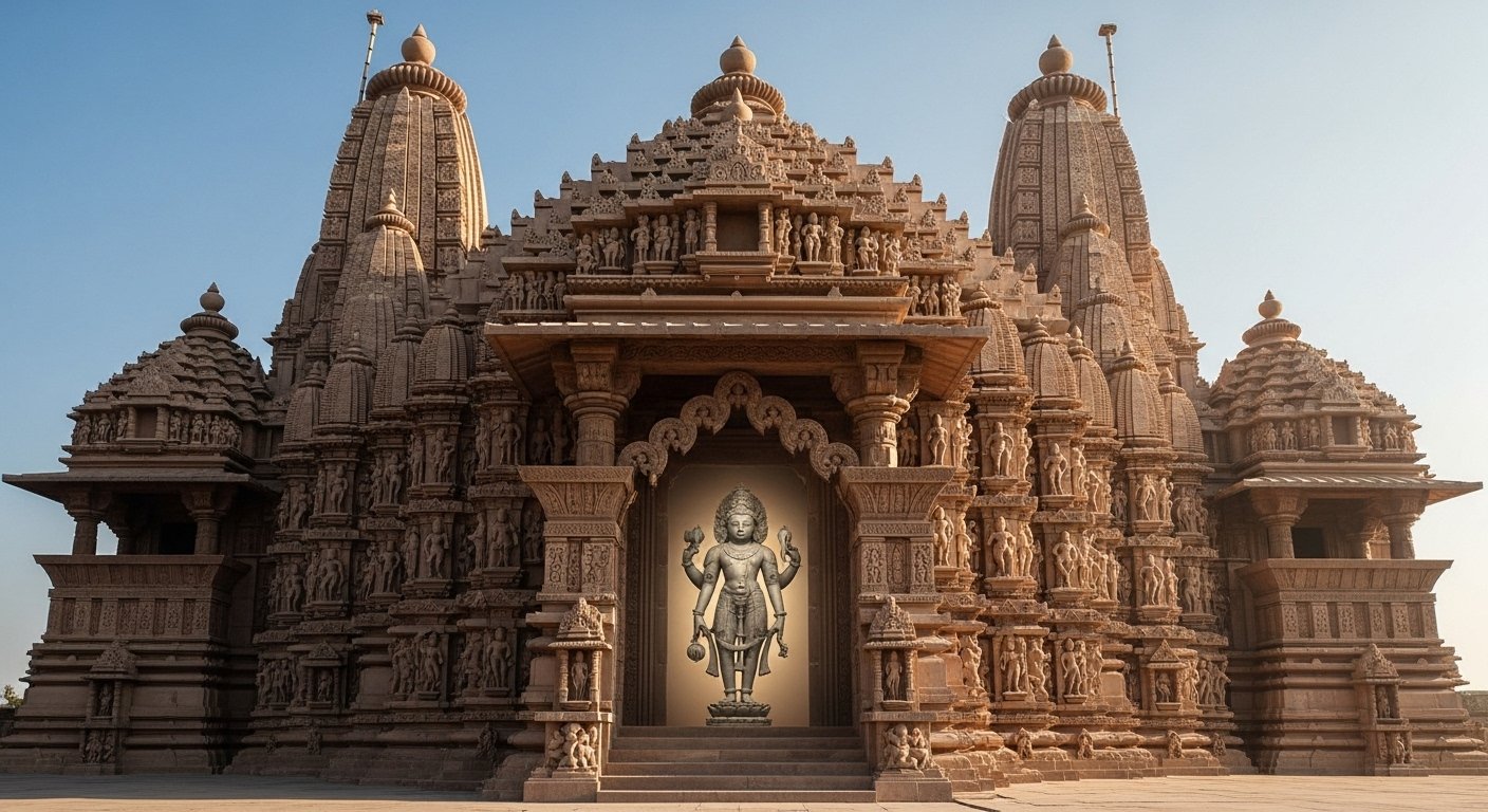 The Only Temple in Khajuraho Where Lord Vishnu's Vamana Avatar Is Directly Present; Discover Its Secret!