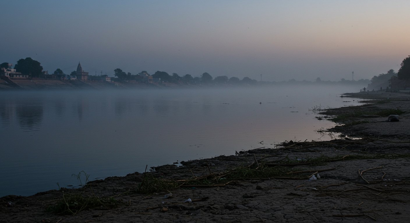 Orai: Husband Jumps into Yamuna with Two Young Daughters After Argument, All Three Missing; Entire Area in Mourning
