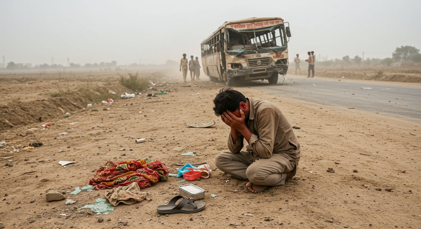 Horrific Road Accident in UP: 11 Dead, "'Someone bring back my mother and sisters... I've lost everything'," Many Families Devastated in an Instant.
