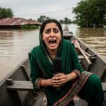 Pakistani Reporter's Boat Shakes Amid Floods, Screams In Fear As Video Goes Viral