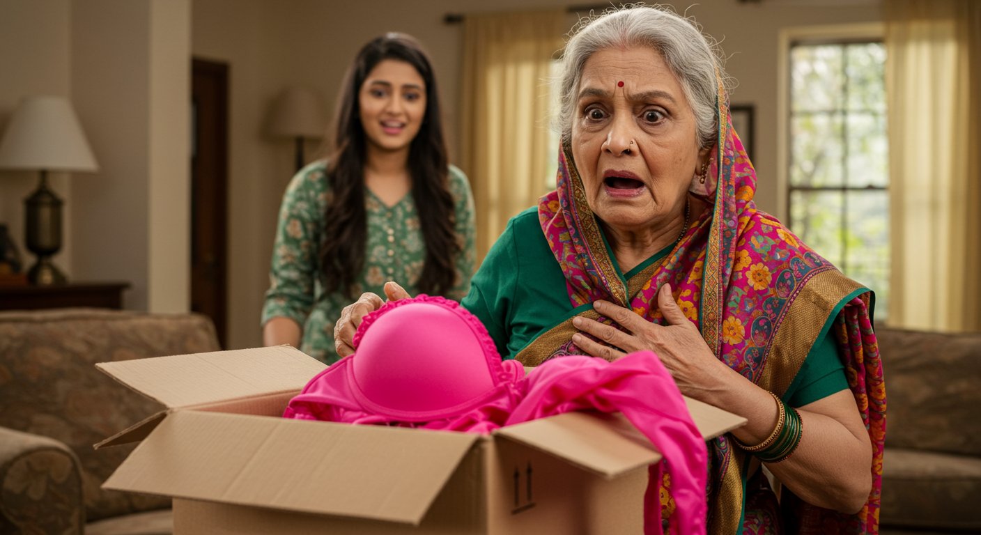 Daughter-in-law ordered a shocking parcel, mother-in-law was stunned upon opening it; taught her a lesson for opening things without permission.