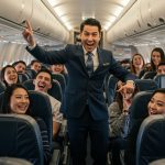 Flight Attendant's Hilarious Style On Plane: Safety Instructions Made Passengers Laugh, Video Viral!