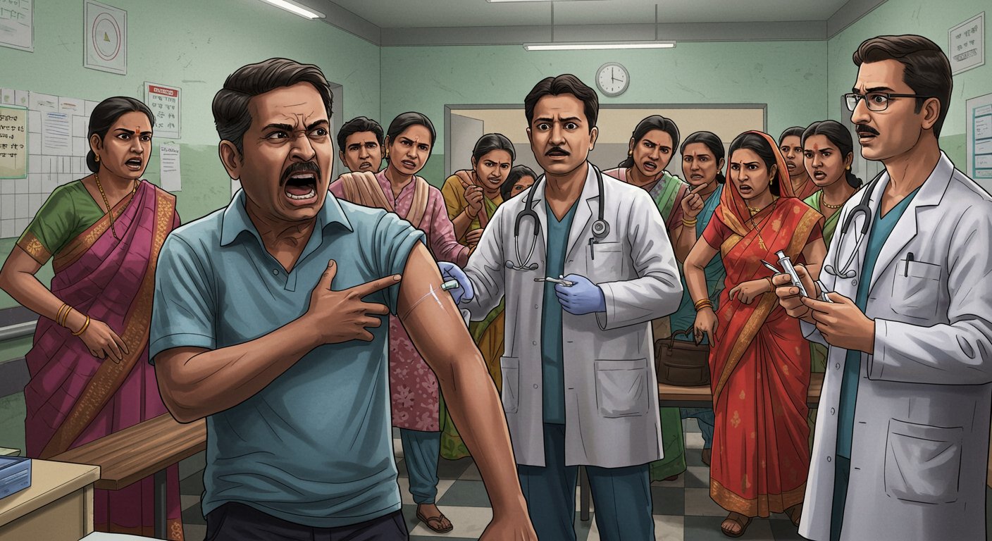 Doctor Administered Dog Bite Injection to Patient Who Came for Cough Treatment, Ruckus Erupts in Hospital