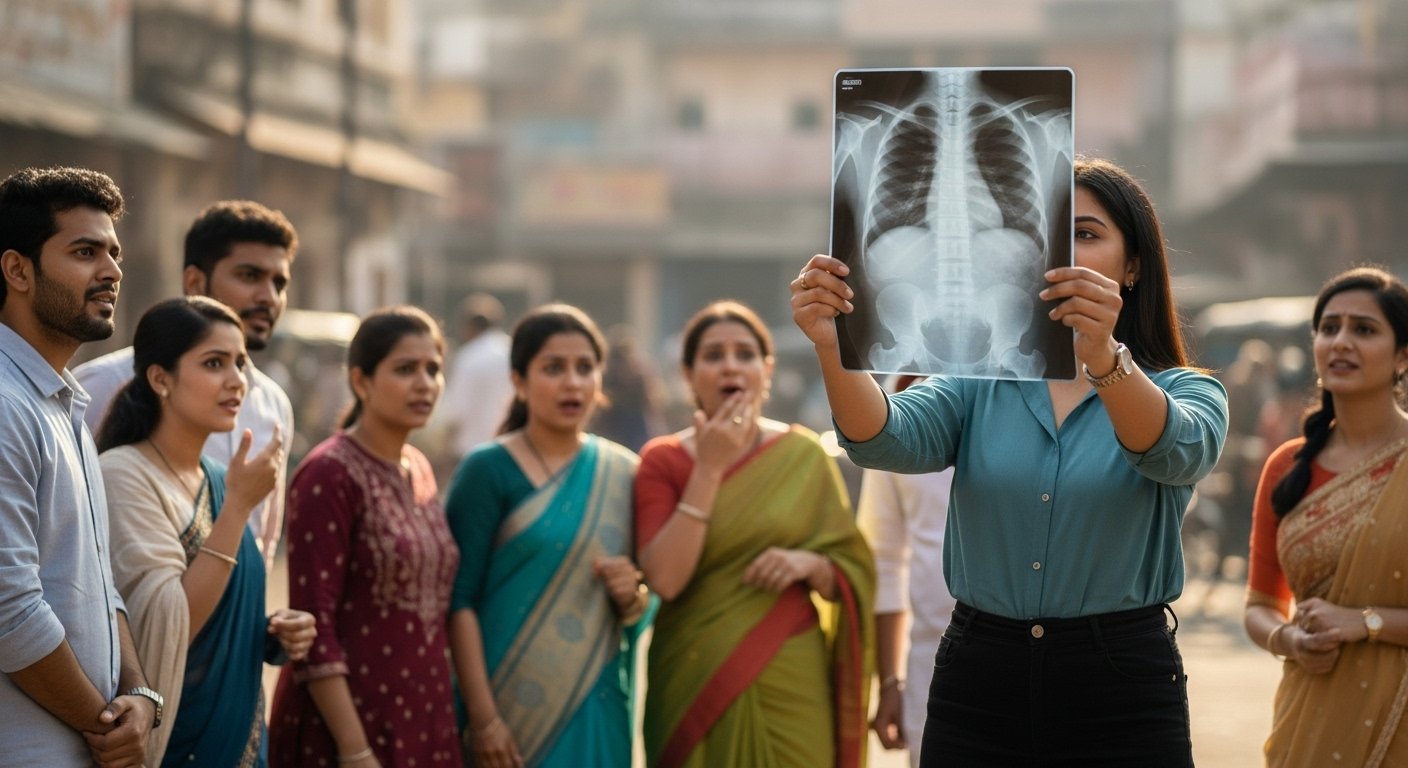 Not Surgery, a Natural Gift! Girl Has X-ray to Silence Taunters, Report Leaves Everyone Stunned