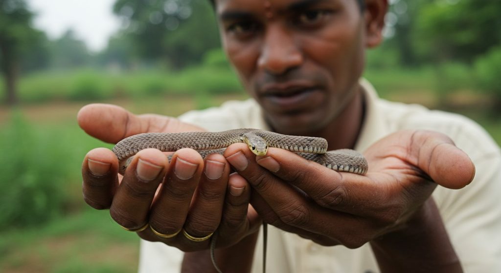 Man Catches Small Venomous Snake, Reveals Its Dangerous Reality and Shocking Details