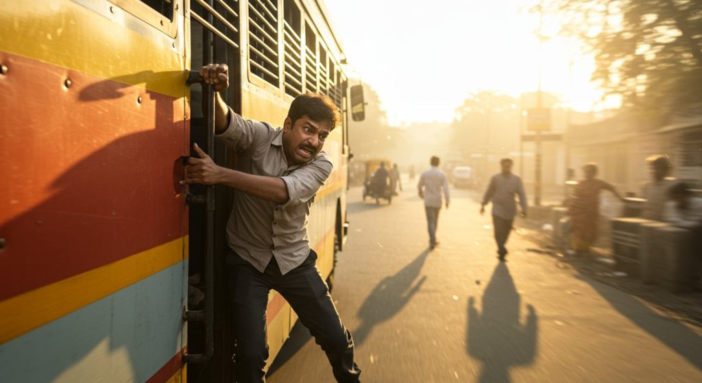 Haste Takes Fatal Turn: Bus Passenger's Hand Trapped While Alighting, Horrific Accident Ensues!