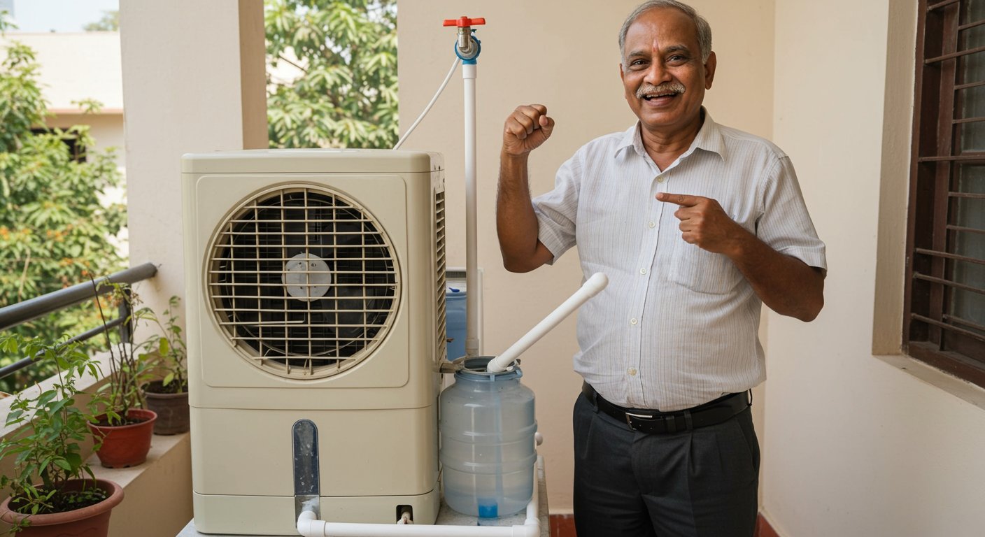 No More Filling Cooler Water! Man Devises Ingenious Hack That Will Make You Say 'Wow!'