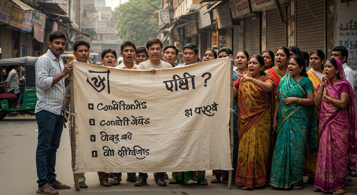 VIP Beggar's Unique Banner: Conditions Leave People Stunned, Raise Many Questions!