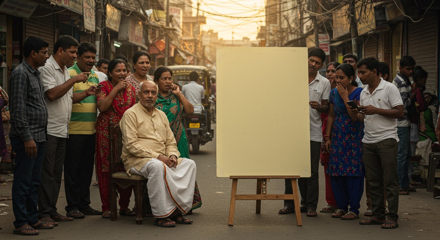 VIP Beggar's Conditions Go Viral: Man Penned Peculiar Demands on a Banner; People Ask, 'What Kind of Begging Is This?'