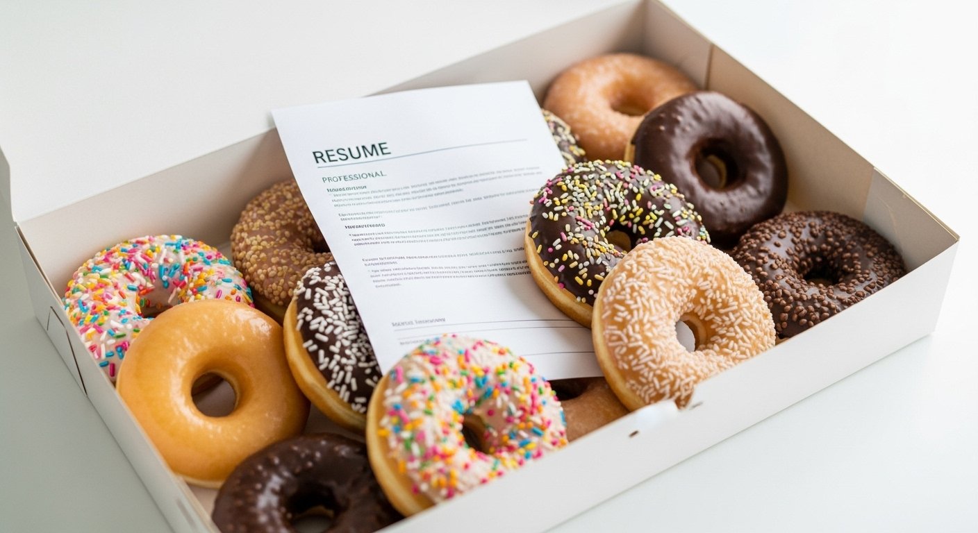 Unique Way to Get a Job: Man Garners Headlines and 10 Interviews by Sending Resume in a Donut Box!
