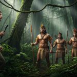 Man shooting video in forest, 'man-eating' tribals appeared!