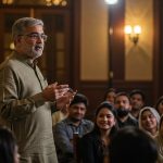 Man Wins Audience With Heart-Touching Couplet After Discussing Good And Bad Of Freedom.