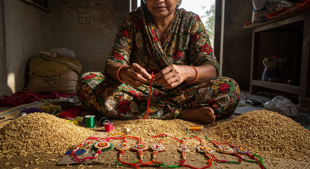 The Magic of Paddy Rakhi! Chhattisgarh's Chandra Achieves a Feat, Market Booming with Bumper Orders.