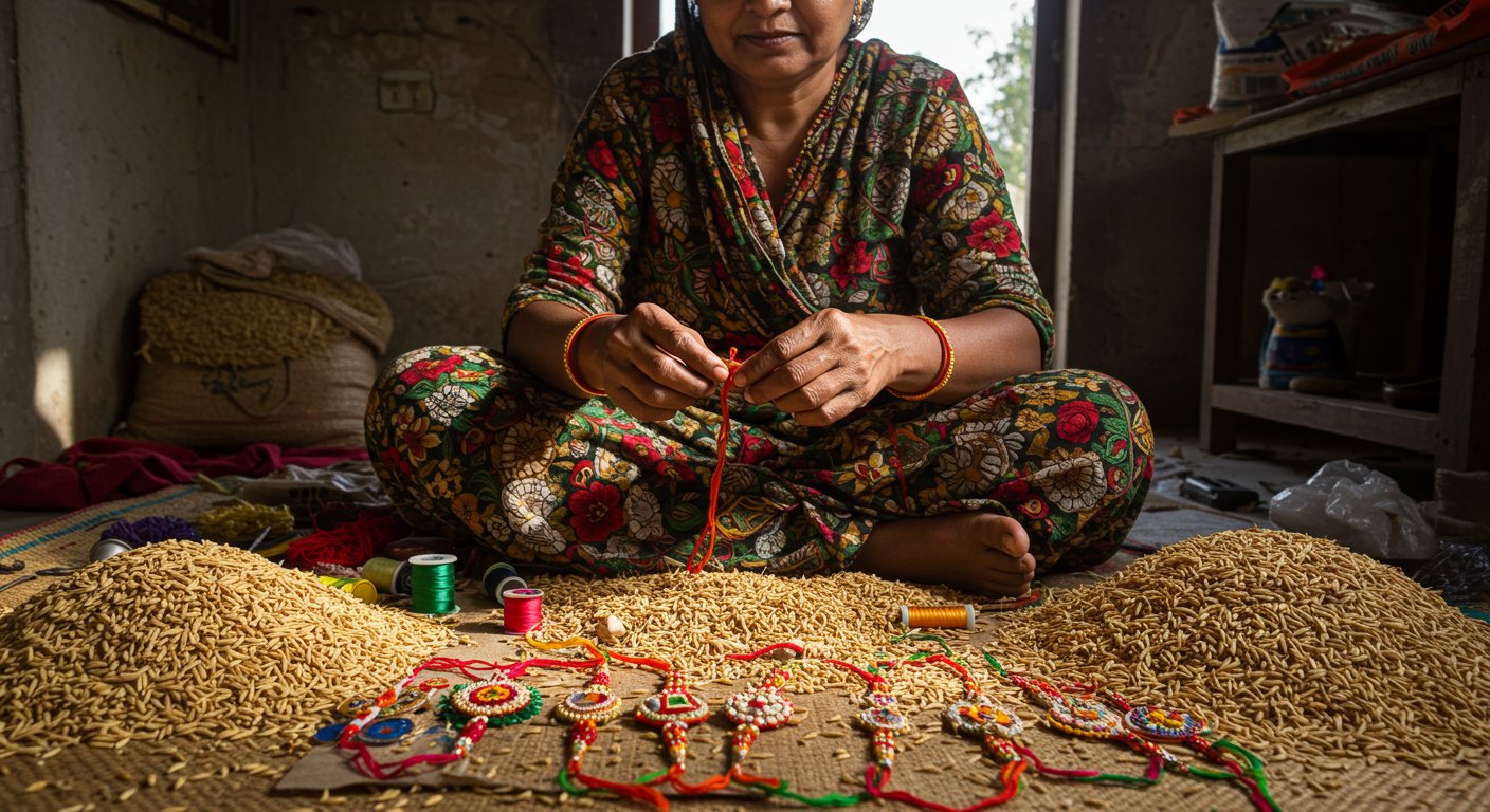 The Magic of Paddy Rakhi! Chhattisgarh's Chandra Achieves a Feat, Market Booming with Bumper Orders.