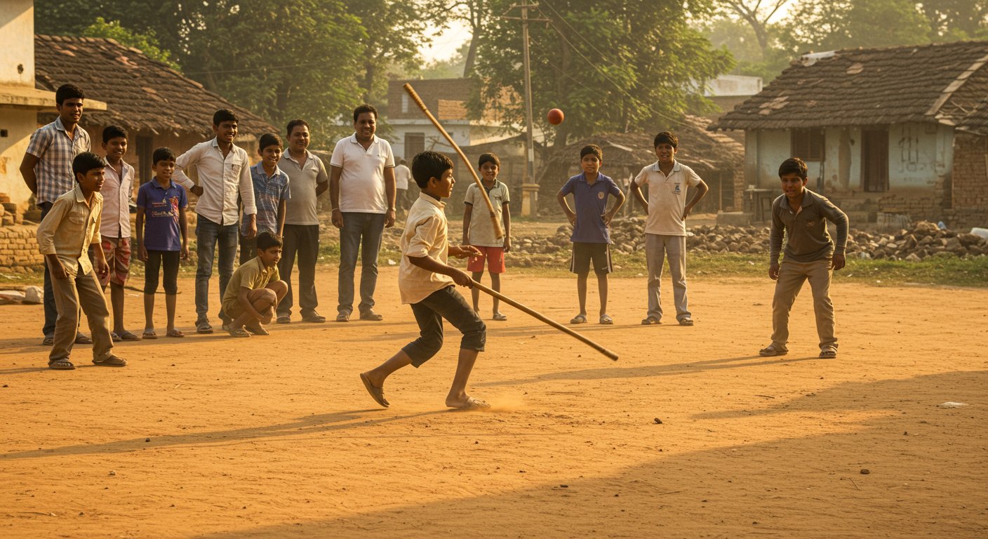 PHOTOS: Chhattisgarh's Gilli-Danda Is Older Than Cricket, Still Thriving In Every Village Today