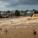 Ramganga's Fury in Moradabad: Crosses Danger Mark, Farmer Drowns, Student Swept Away, Dam Breaks, 30 Families Trapped!