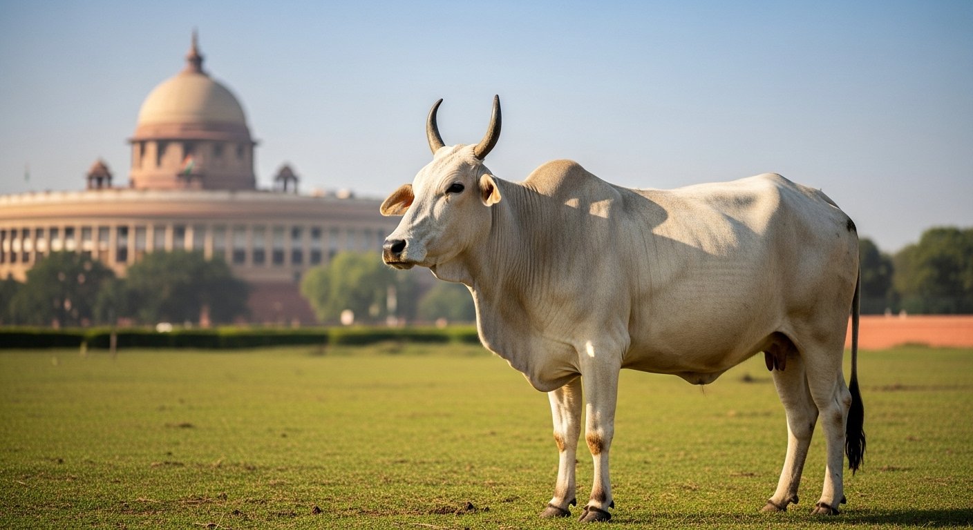 Centre's Clear Reply in Parliament: No Plan to Declare Cow as National Animal; States Have Special Powers on Animal Protection