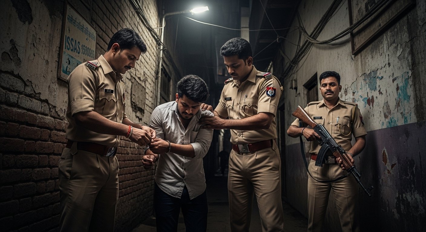 UP: Notorious thief who stole from GST officer's flat arrested in police encounter.