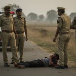 UP: Police encounter with cow smuggler, injured criminal hospitalized after being shot.