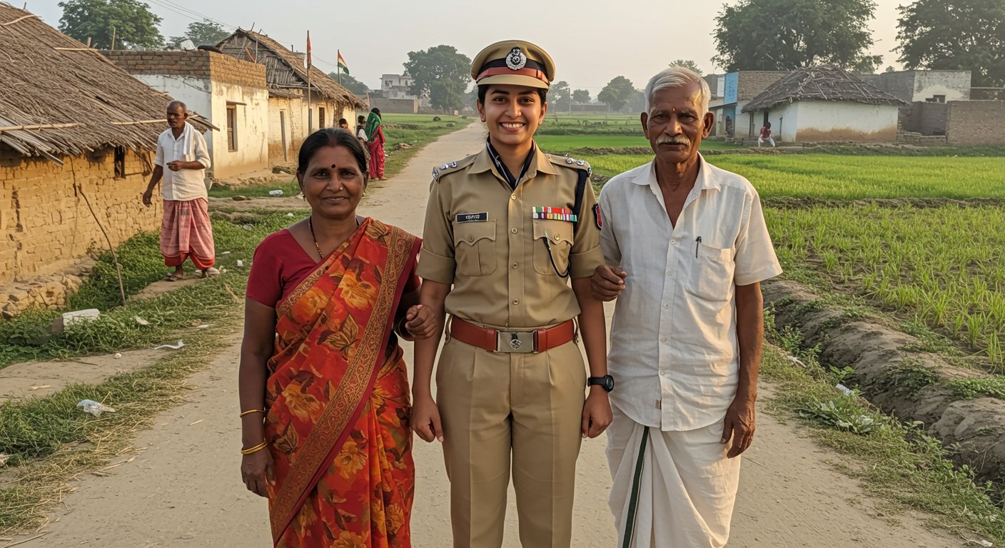 Decades-Long Wait Ends In UP Village As Farmer's Daughter Becomes First Police Officer From Her Village
