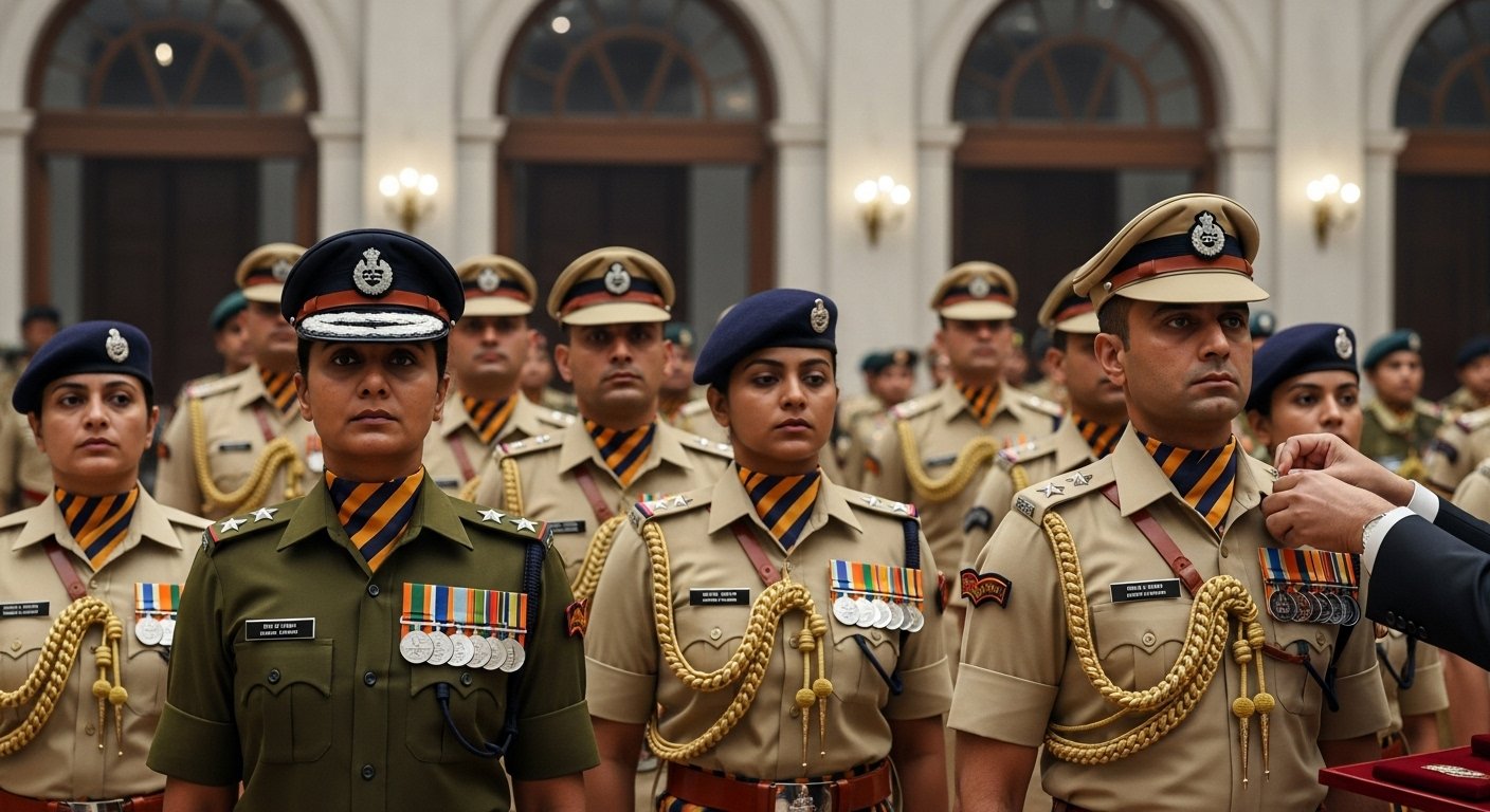 यूपी पुलिस का बढ़ा सम्मान! 17 को वीरता, 6 को उत्कृष्ट और 72 को सराहनीय सेवा के लिए राष्ट्रपति पदक